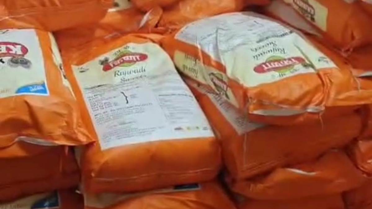 इंदौर में दीपावली से पहले बिना लाइसेंस और लेबलिंग वाली 2754 किलो रजवाड़ी स्वीट्स जब्त