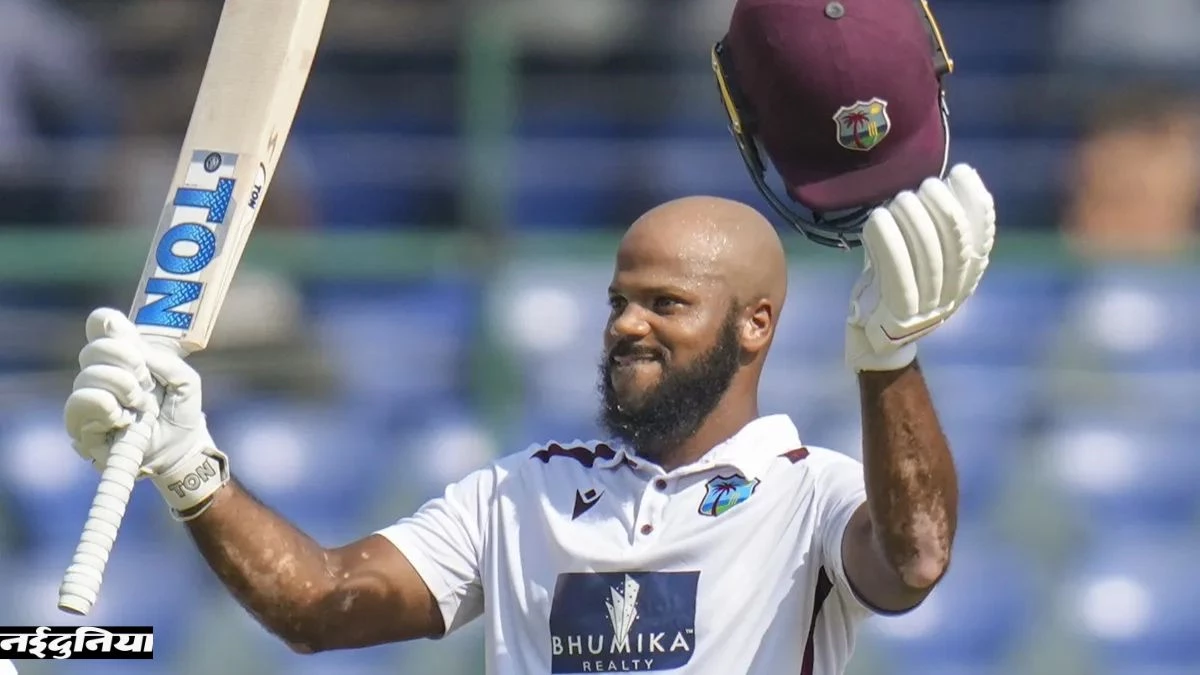 IND vs WI 2nd Test: वेस्टइंडीज के जॉन कैंपबेल ने जड़ा अपने टेस्ट करियर का पहला शतक, 23 साल बात रचा यह आनोखा इतिहास
