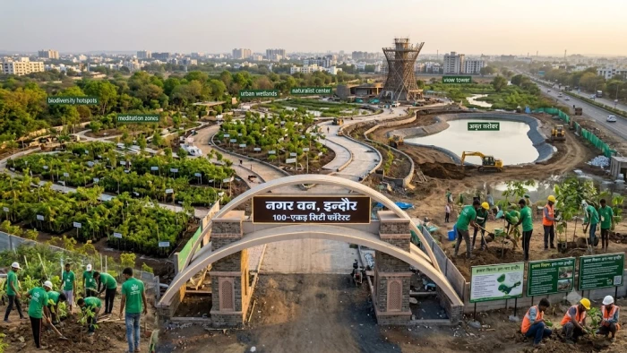 ढाई लाख पेड़ बदलेंगे इंदौर शहर की हवा, निर्माण में दो एजेंसियों ने दिखाई रुचि, राऊ क्षेत्र में बनेगा सिटी फॉरेस्ट