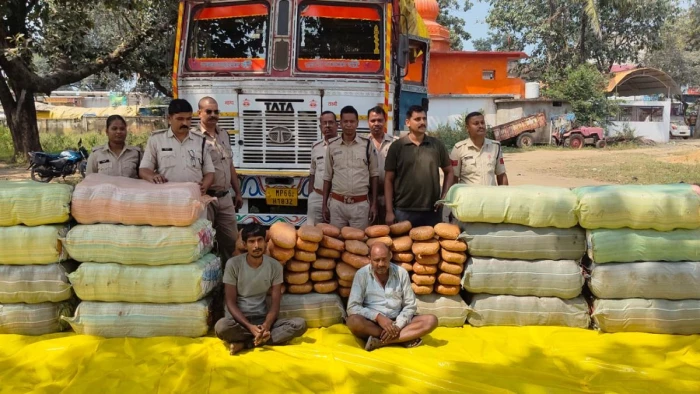 शहडोल के जयसिंहनगर में 1.13 करोड़ का गांजा जब्त, यूपी और झारखंड के दो तस्कर गिरफ्तार
