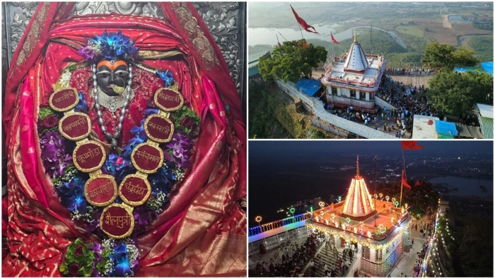 त्रिकूट पर्वत पर विराजमान माता के दर्शन के लिए देशभर से पहुंच रहे श्रद्धालु, मैहर की धार्मिक पहचान है मंदिर