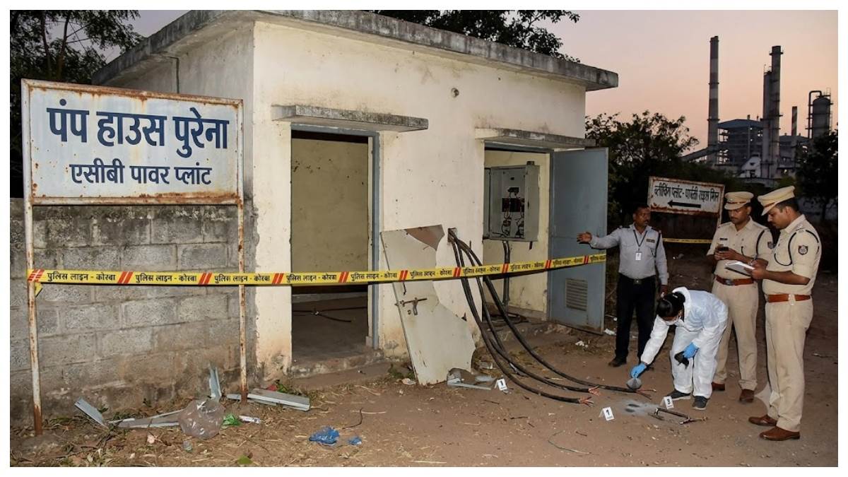 कोरबा के औद्योगिकी क्षेत्र में चोरों का आतंक, 15 बदमाशों ने गार्ड और ऑपरेटर...