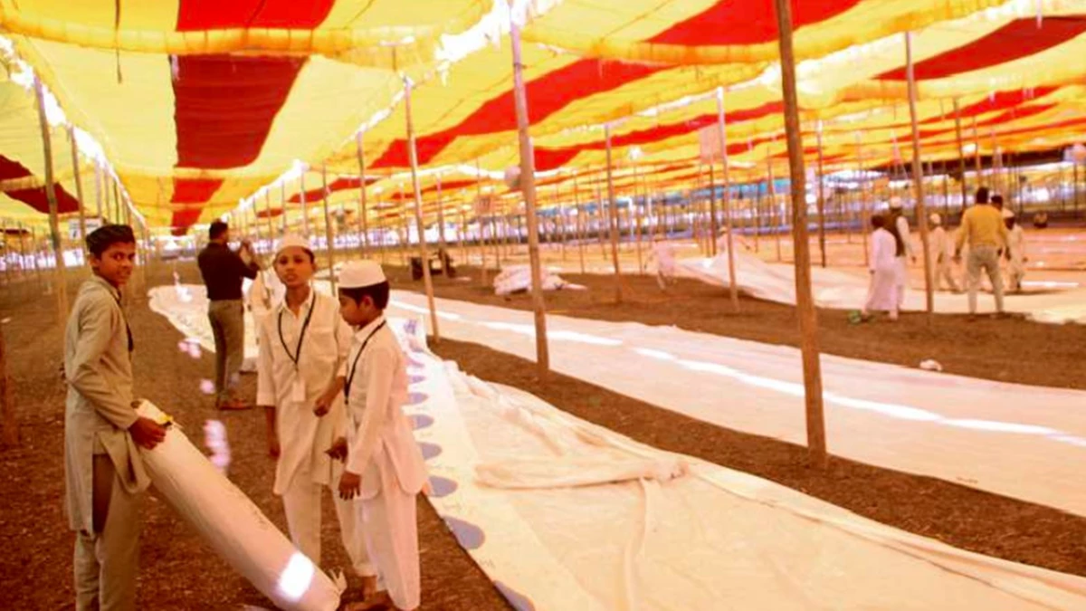 भोपाल में 78वें आलमी तब्लीगी इज्तिमा की शुरुआत शुक्रवार को फजिर की नमाज के साथ होगी, 12 लाख लोग आने का अनुमान