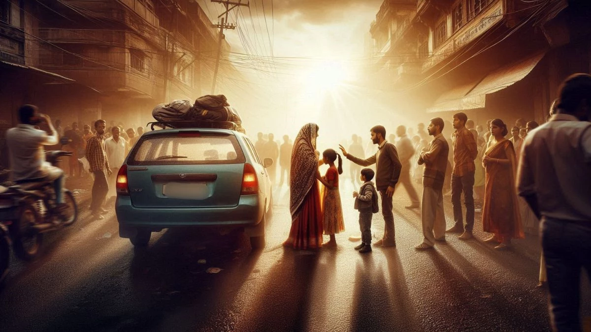 MP में दिनदहाड़े बच्चों सहित महिला का किडनैप, छह साल से मायके में रह रही थी, जबरन कार में उठा ले गया पति... वीडियो वायरल