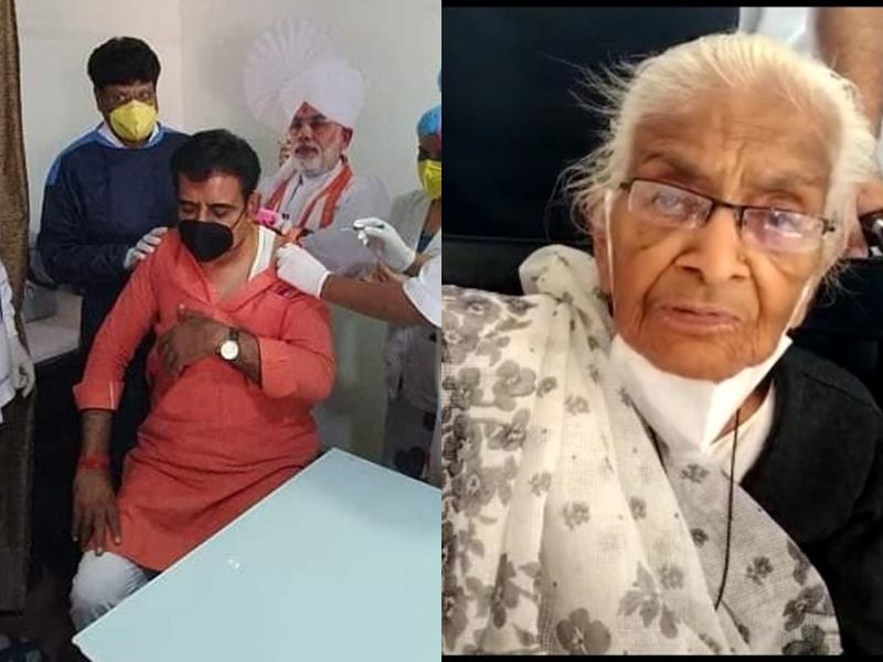 इंदौर शहर में अब तक डेढ़ लाख लोगों को लगी कोरोना वैक्सीन