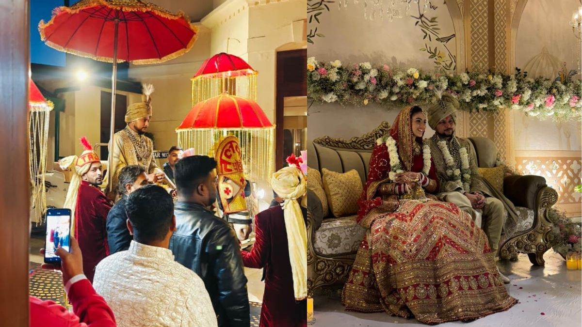 मसूरी में क्रिकेटर Kuldeep Yadav ने रचाई शादी, शाही अंदाज में निकली बारात