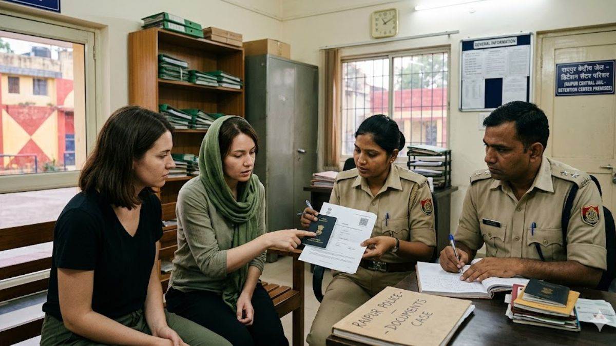 रायपुर होटल में ठहरी उज्बेकिस्तान की दो महिलाओं पर केस दर्ज, पुलिस ने डिटेंशन सेंटर में रखा