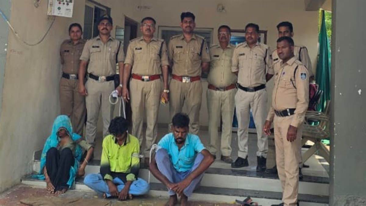 आलीराजपुर में अवैध संबंधों के चलते पत्नी ने प्रेमी और उसके साथी के साथ मिलकर की थी पति की हत्या