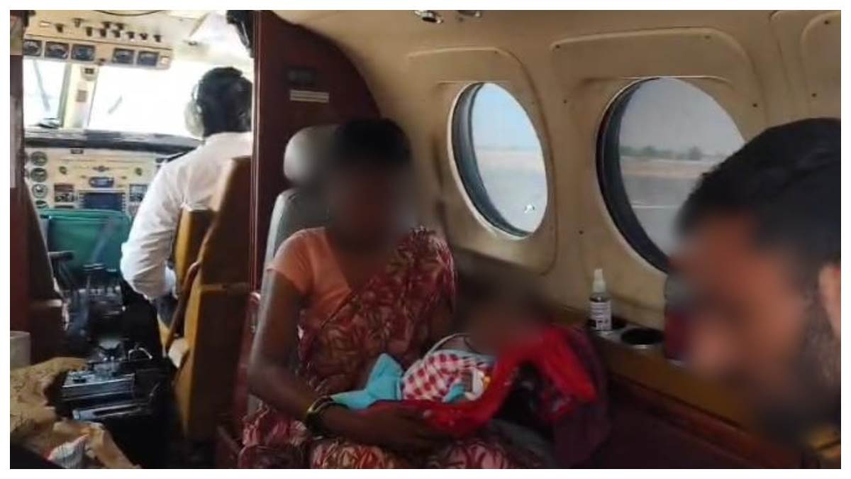 बालाघाट के चार माह का बच्चा मुंबई के लिए एयरलिफ्ट, पीएमश्री एयर एंबुलेंस योजना का मिला लाभ, होगी हार्ट सर्जरी