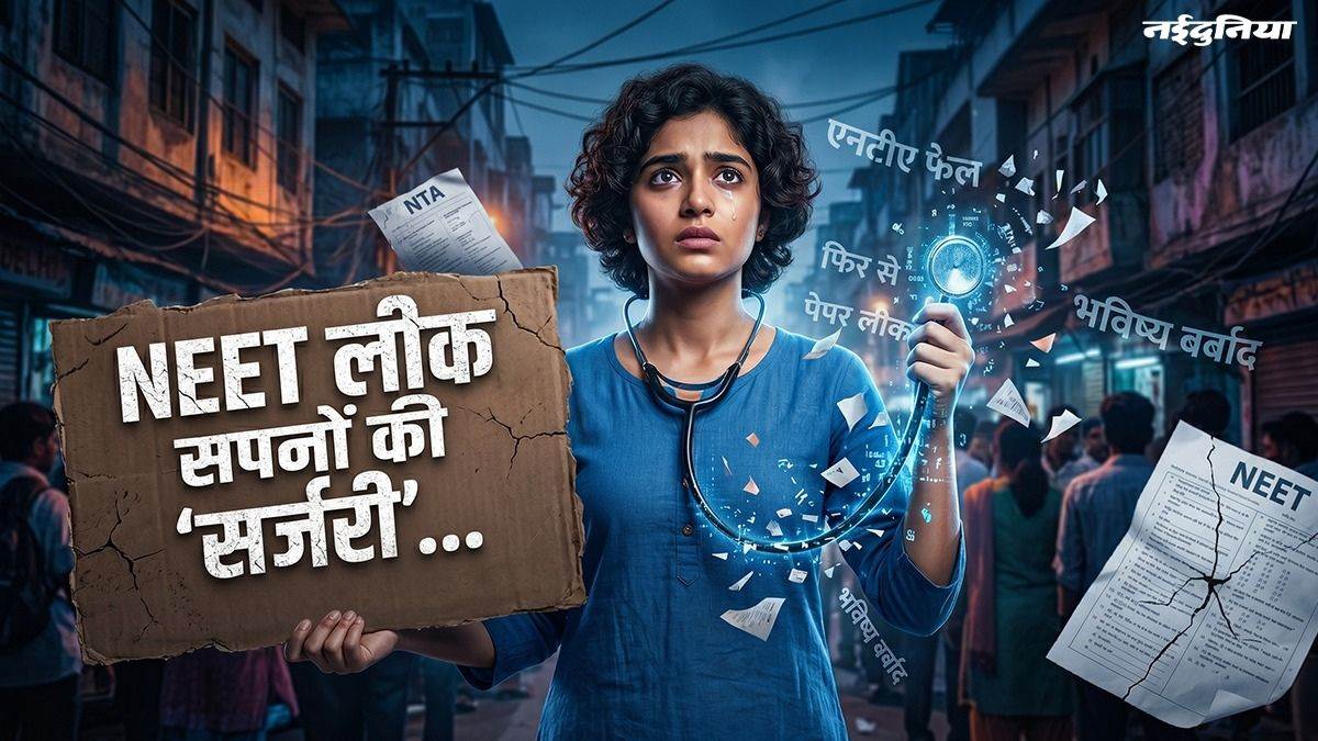 NEET लीक: सपनों की 'सर्जरी'... 30 लाख छात्र NTA से क्यों नाराज? आंसुओं में डूबी डॉक्टरी की 'Inside Story'