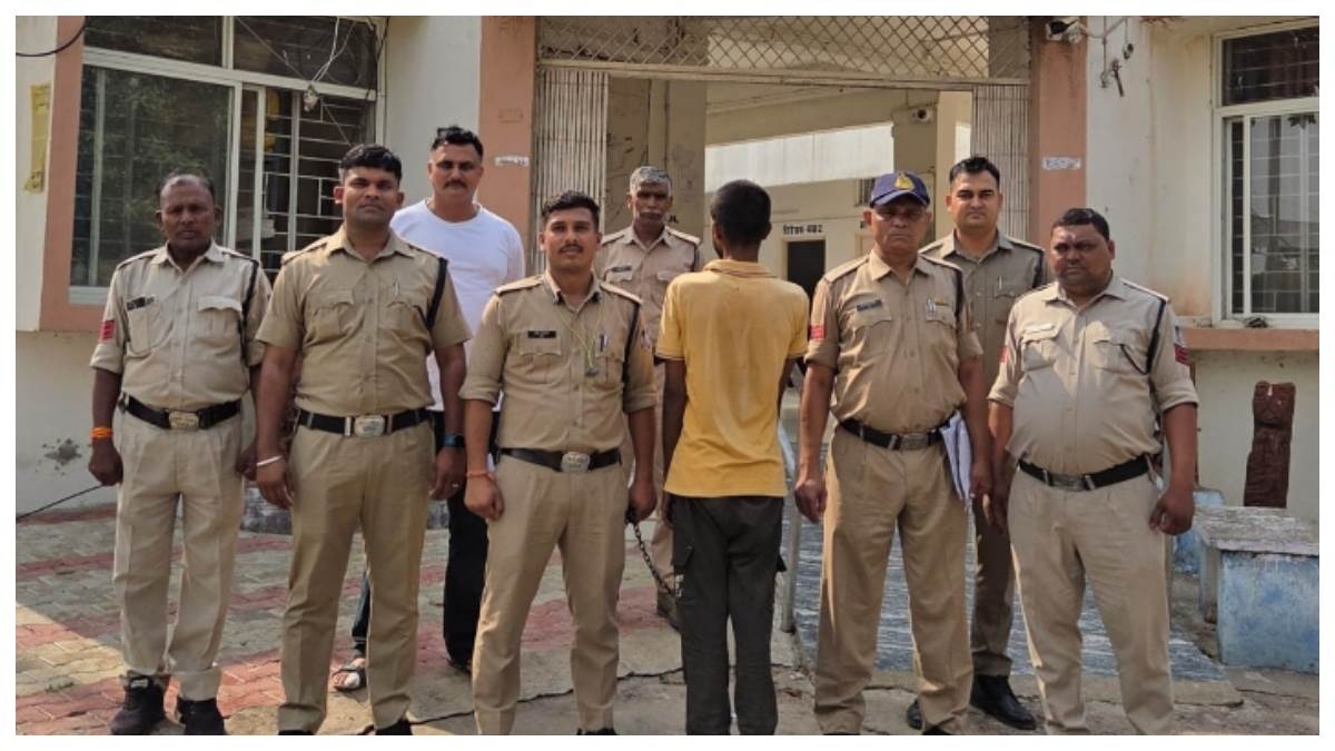 रीवा में सब्जी काटने वाले चाकू से छोटे भाई की आंखें फोड़ीं, मुखबिर की सूचना पर आरोपी गिरफ्तार