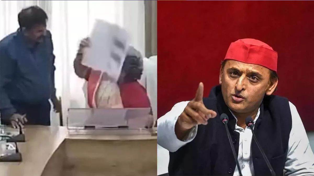 कानपुर मेयर के Viral Video पर अखिलेश ने BJP को घेरा, कहा- सरकार के हवाई दावों की हवा में उड़ती फाइल