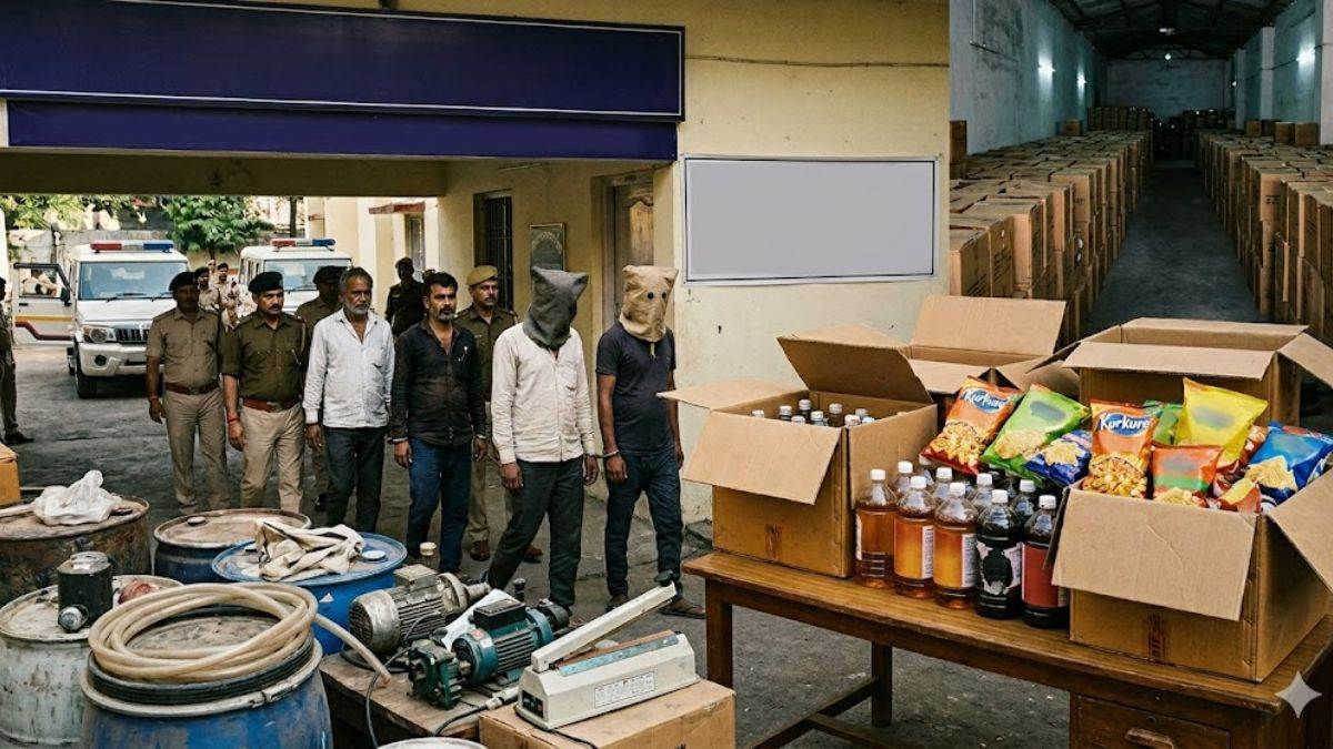 कुरकुरे के पैकेट के भीतर 'नशे' का खेल! भोपाल में STF ने किया कफ सिरप के बड़े सिंडिकेट का पर्दाफाश, 5 गिरफ्तार
