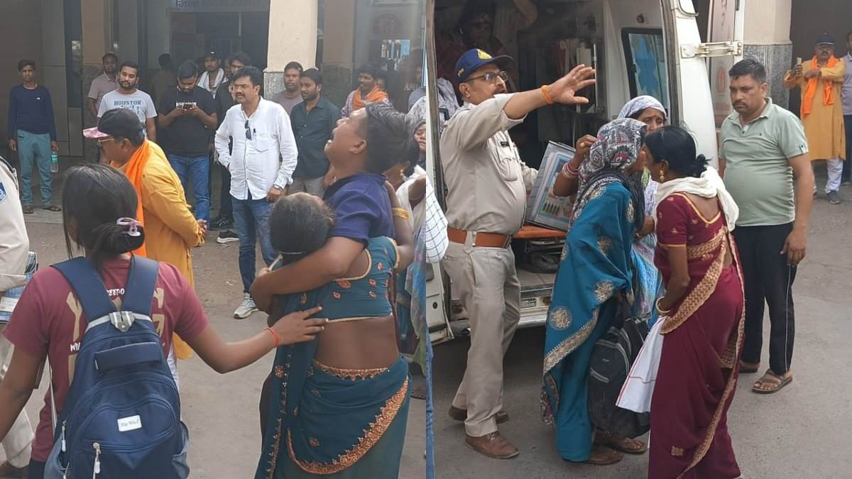 कटनी में हाइवा की टक्कर से पलटी यात्री बस, नवविवाहिता समेत 3 की मौके पर ही मौत, 25 घायल