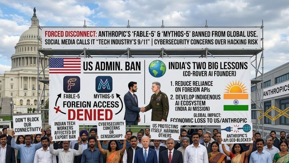 AI की दुनिया में बड़ा झटका, सबसे ताकतवर एआई मॉडल रातों-रात गैर अमेरिकियों के लिए बैन; भारत के लिए बड़ी चेतावनी