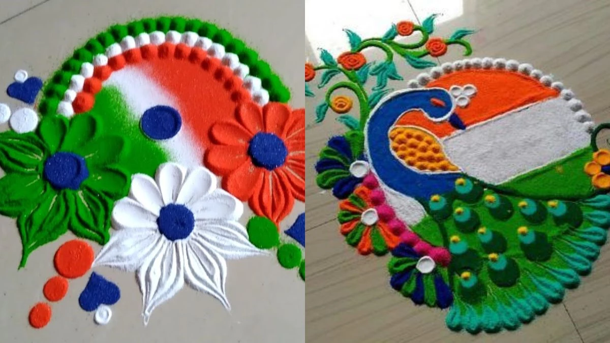 Independence Day Rangoli Design 2024: 15 अगस्त पर रंगोली बनाने के लिए ये डिजाइन होंगी सबसे बेस्ट, फोटोज से लें आइडिया