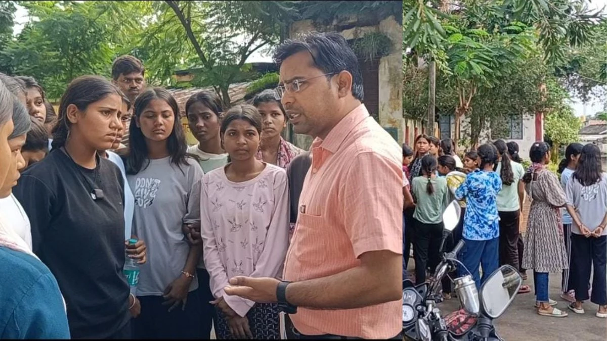 MP के डिंडौरी में कलेक्टर बंगले के सामने धरने पर बैठी हॉस्टल की छात्राएं, वॉर्डन के ट्रांसफर की जताई नाराजगी
