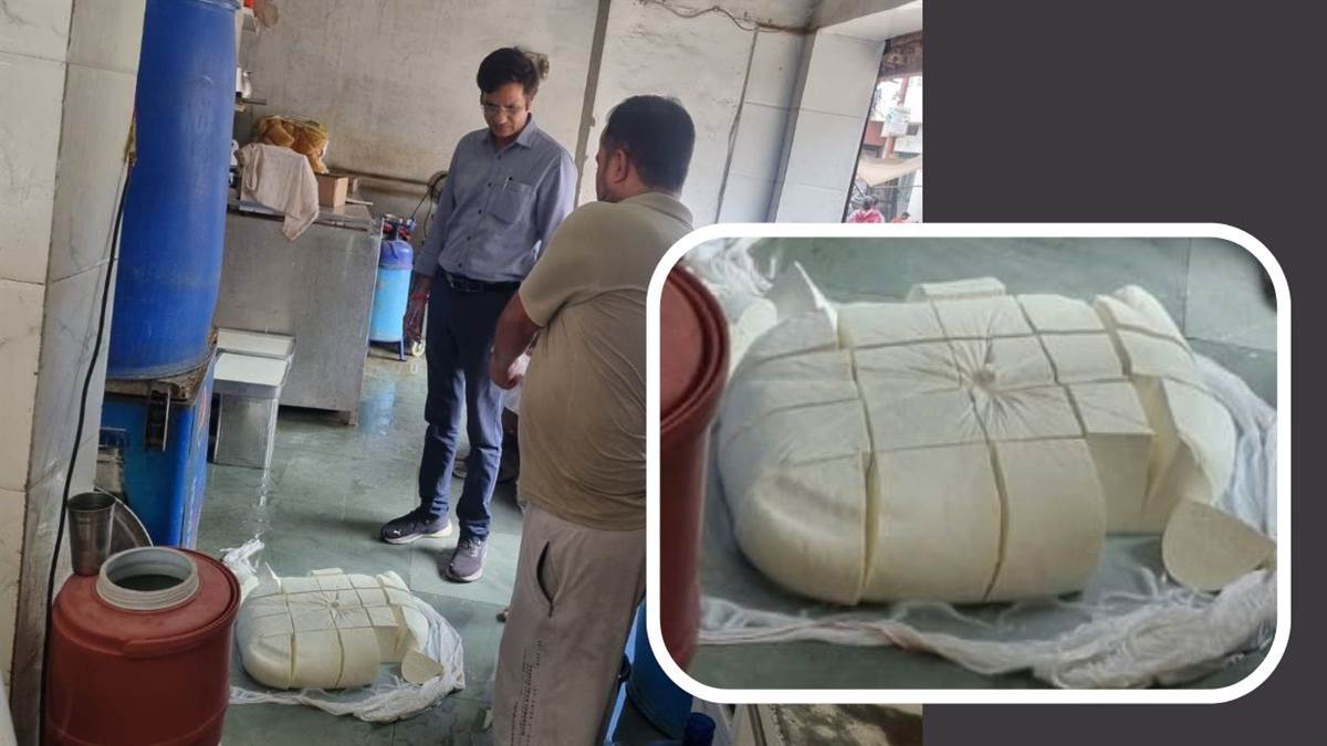 ग्वालियर में मिलावटी पनीर पर बड़ी कार्रवाई... खाद्य सुरक्षा टीम ने जब्त किया 302 किलो 'एनालाग पनीर'