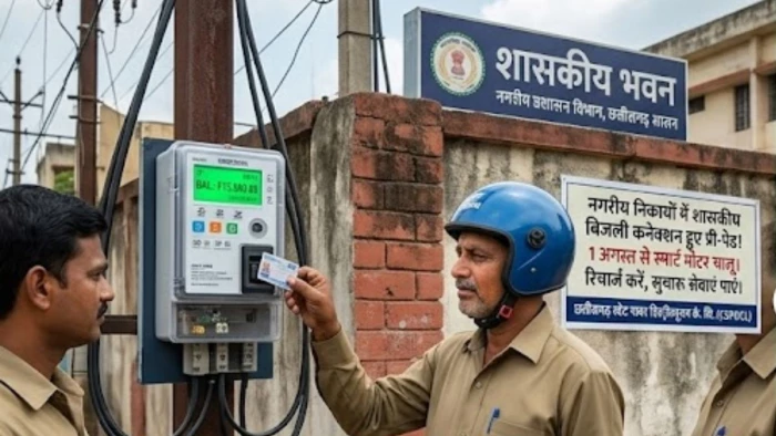 छत्तीसगढ़ के नगरीय निकायों में लागू हुई प्री-पेड बिजली व्यवस्था, पेयजल और स्ट्रीट लाइट जैसी सेवाएं नहीं होंगी बाधित