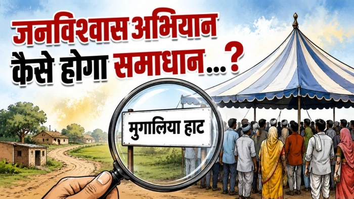 जहां समाधान शिविर, वहां पहुंचना ही समस्या: भोपाल के मुगालिया हाट में जनविश्वास अभियान, 31 किमी दूर से कैसे पहुंचेंगे ग्रामीण?