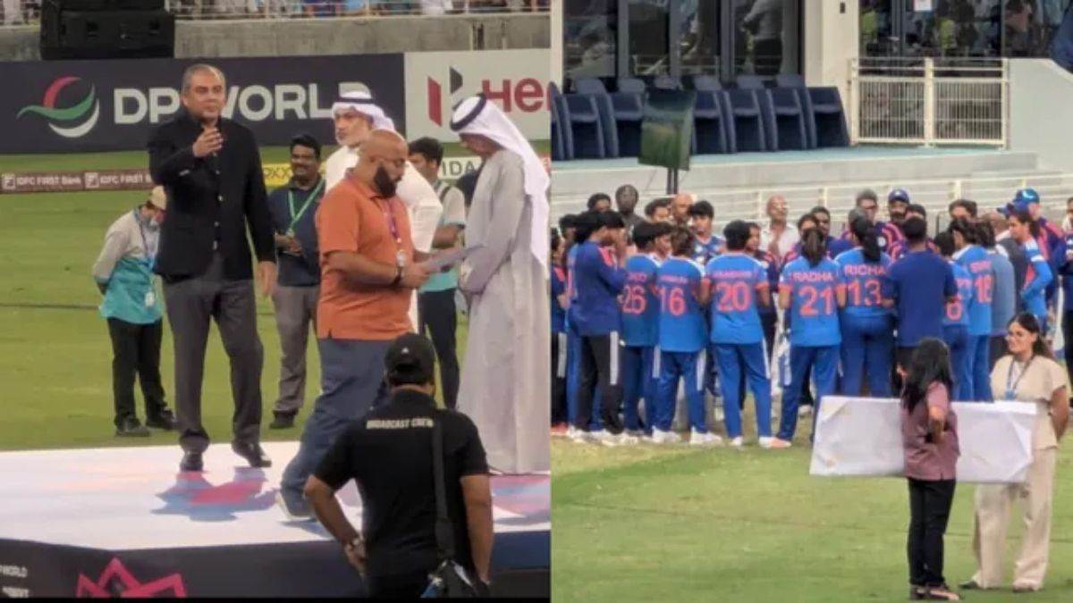 पाकिस्तान की फिर हुई फजीहत, स्टेज पर खड़ा रहा मोहसिन नकवी, एशिया कप जीतने के बाद भारतीय टीम ने नहीं ली ट्रॉफी