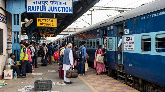 Indian Railway: छत्तीसगढ़ के रेल यात्रियों को बड़ी राहत... आज से फिर चलेगी रायपुर-कोरबा पैसेंजर ट्रेन