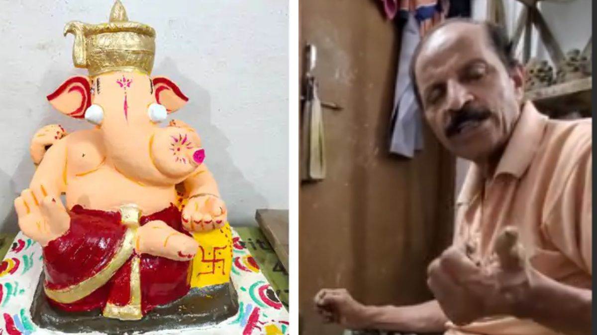 बप्पा की पगड़ी में दिखता है होलकरों का राजसी अंदाज, 200 साल से गणेशजी को उसी रूप में सजा रहा खरगोनकर परिवार