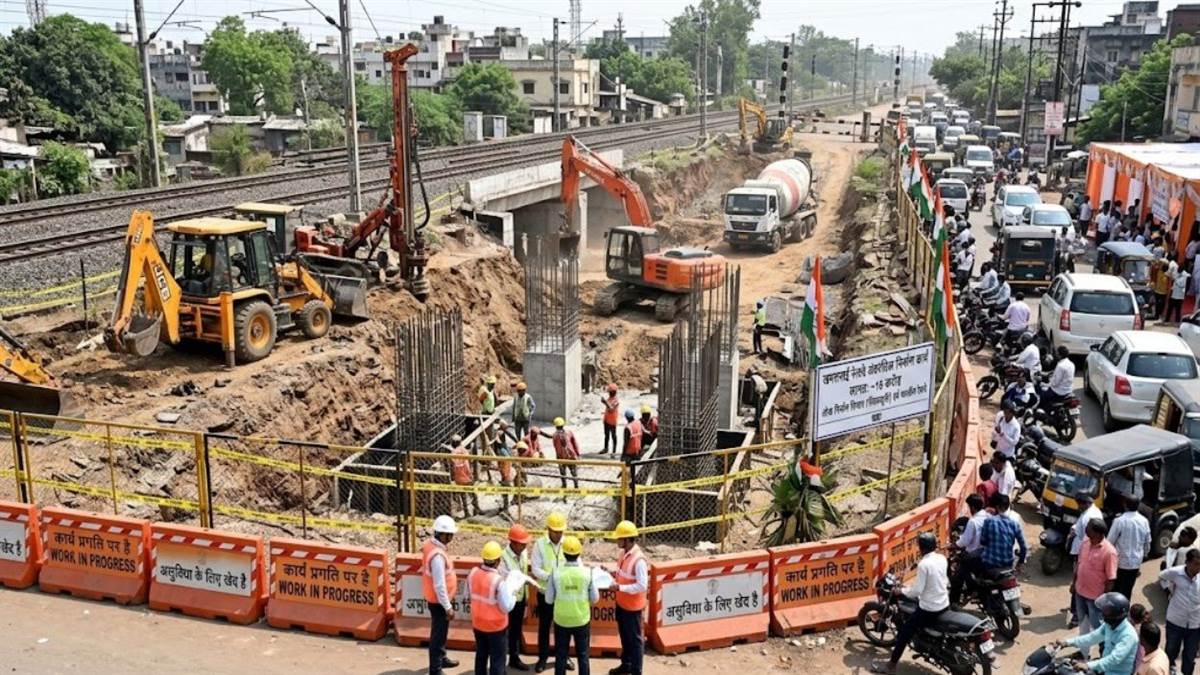 रायपुर के खमतराई में अंडरब्रिज निर्माण कार्य शुरू, 40 हजार वाहनों को मिलेगी जाम से मुक्ति, करीब 16 करोड़ की लागत से होगा तैयार