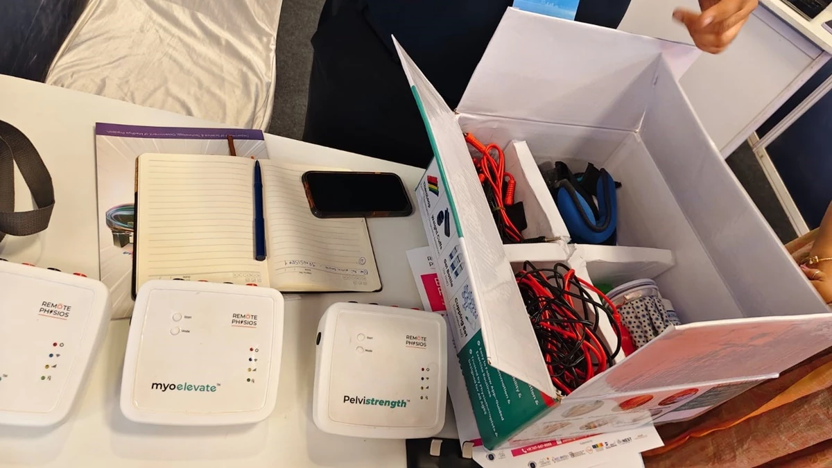 घर बैठे फिजियोथेरेपिस्ट के जरिए एआई आधारित डिवाइस से करें फिजियो