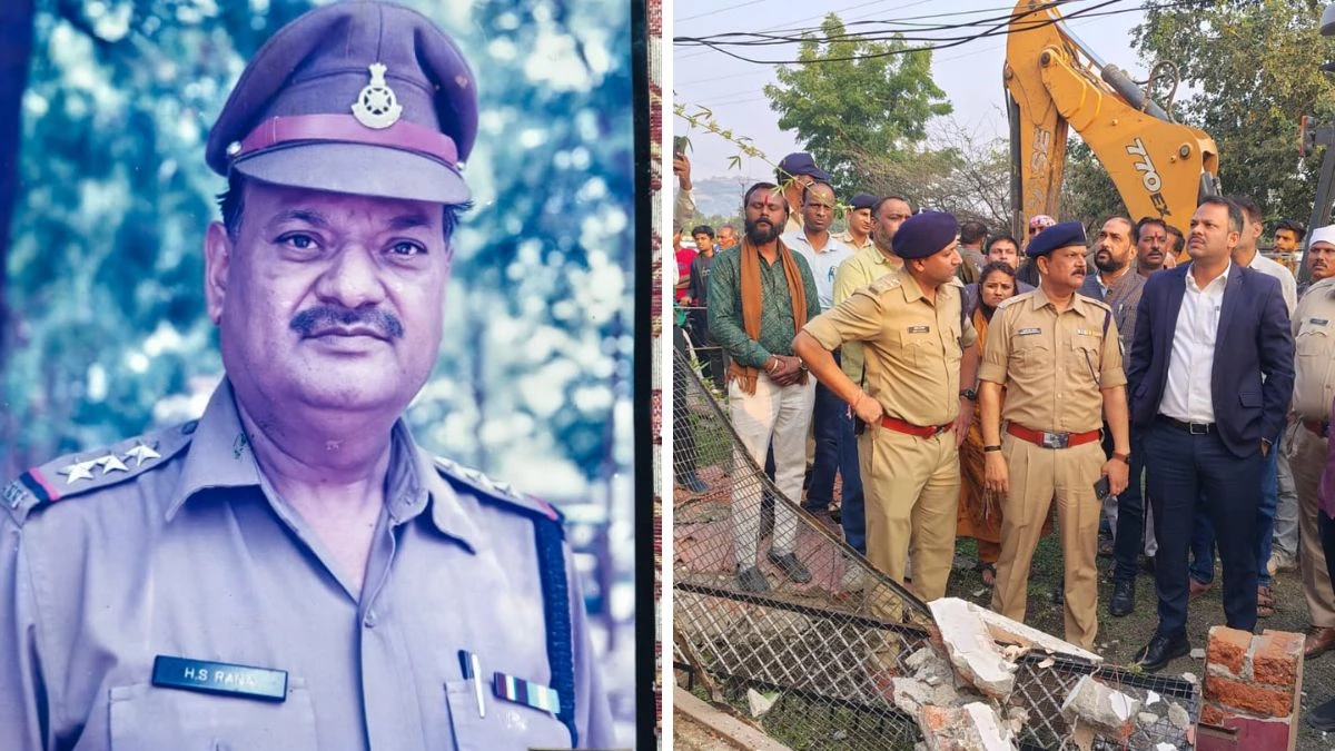 ट्रेन गुजरने से मकान में हुआ कंपन, छज्जा गिरने से सेवानिवृत्त डीएसपी की मौत