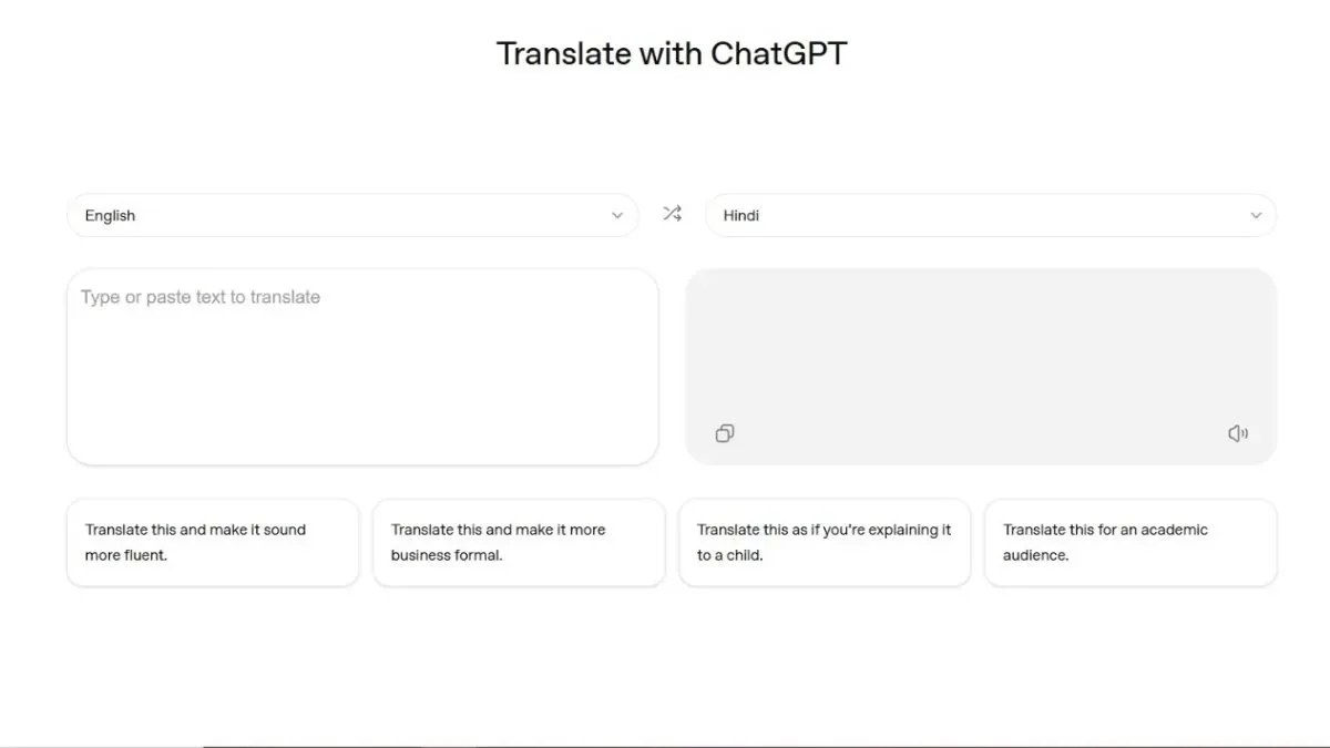 OpenAI ने लॉन्च किया ChatGPT Translate, जानें Google Translate से कितना अलग है इसमें फीचर