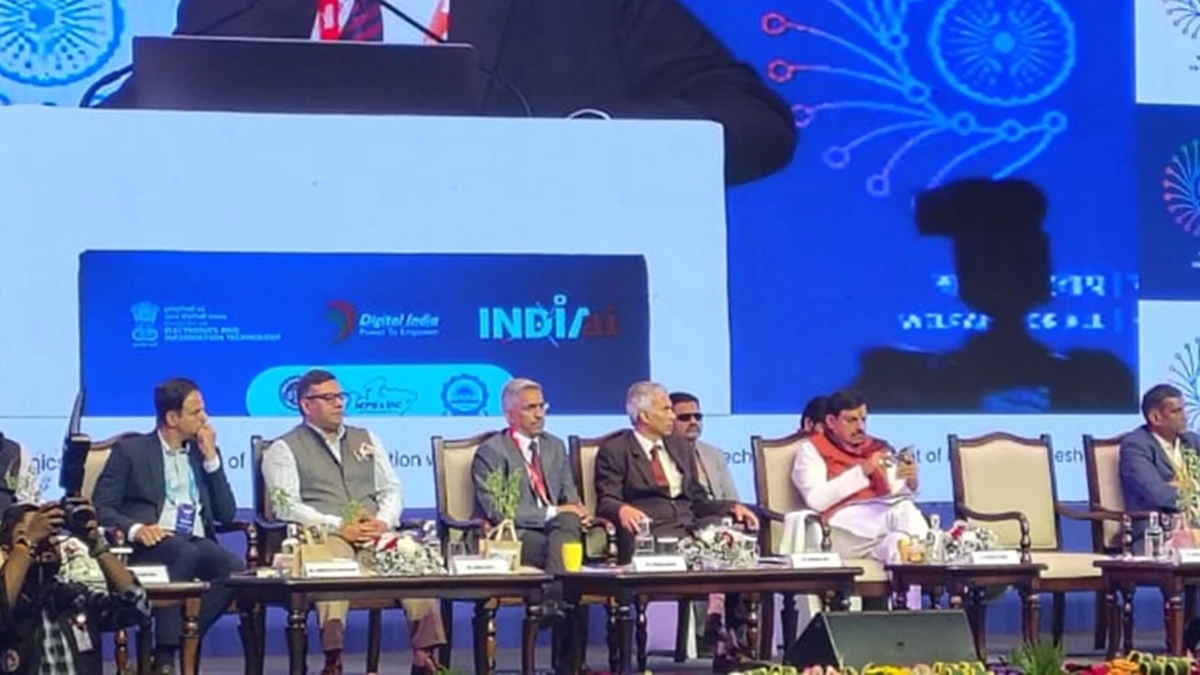 मध्य प्रदेश रीजनल एआई इम्पैक्ट कांफ्रेंस-2026 में सीएम डॉ. मोहन यादव ने लांच की स्पेस टेक पॉलिसी