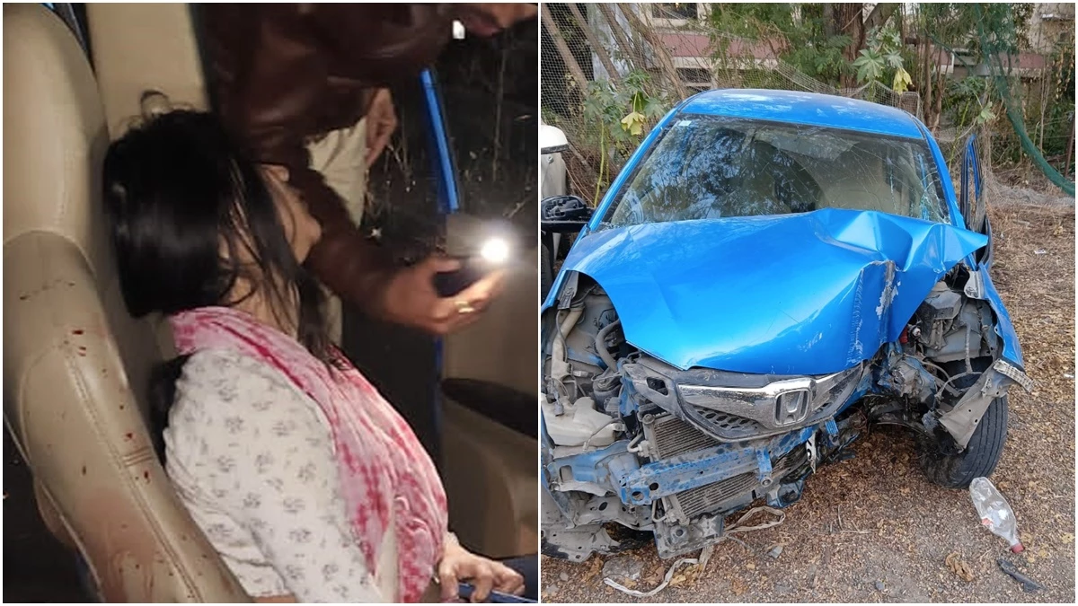 गर्लफ्रेंड की दोस्त को रात 2.30 बजे घुमा रहा था मैनेजर… खंभे से टकराई कार, चली गई जान