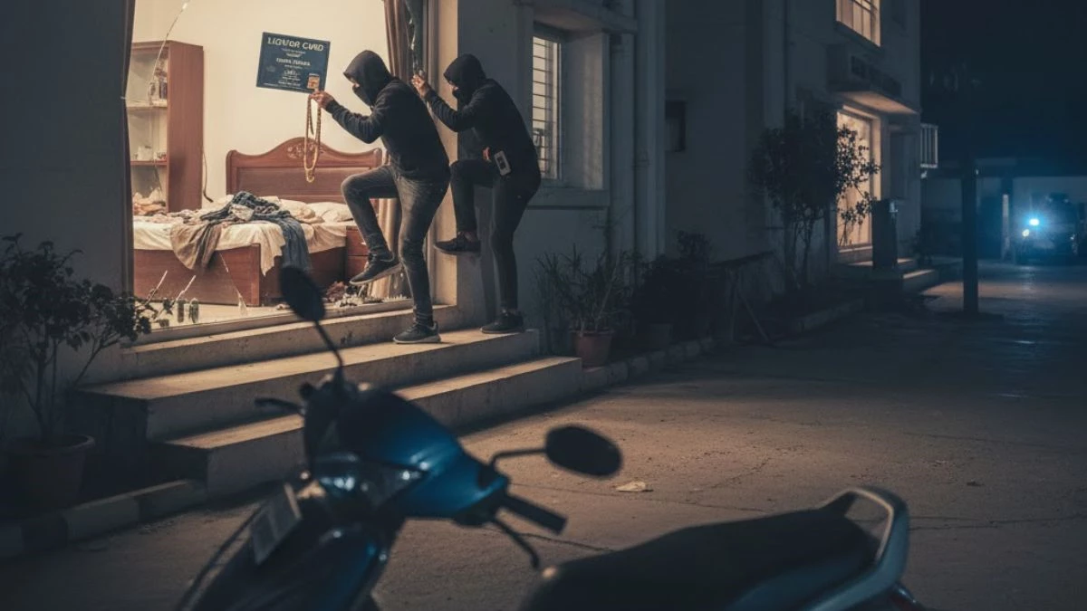 ग्वालियर में पत्नी को स्कूटी सिखाने के दौरान सेना के जवान के घर चोरी, गहने-मोबाइल समेत कीमती सामान ले उड़े चोर