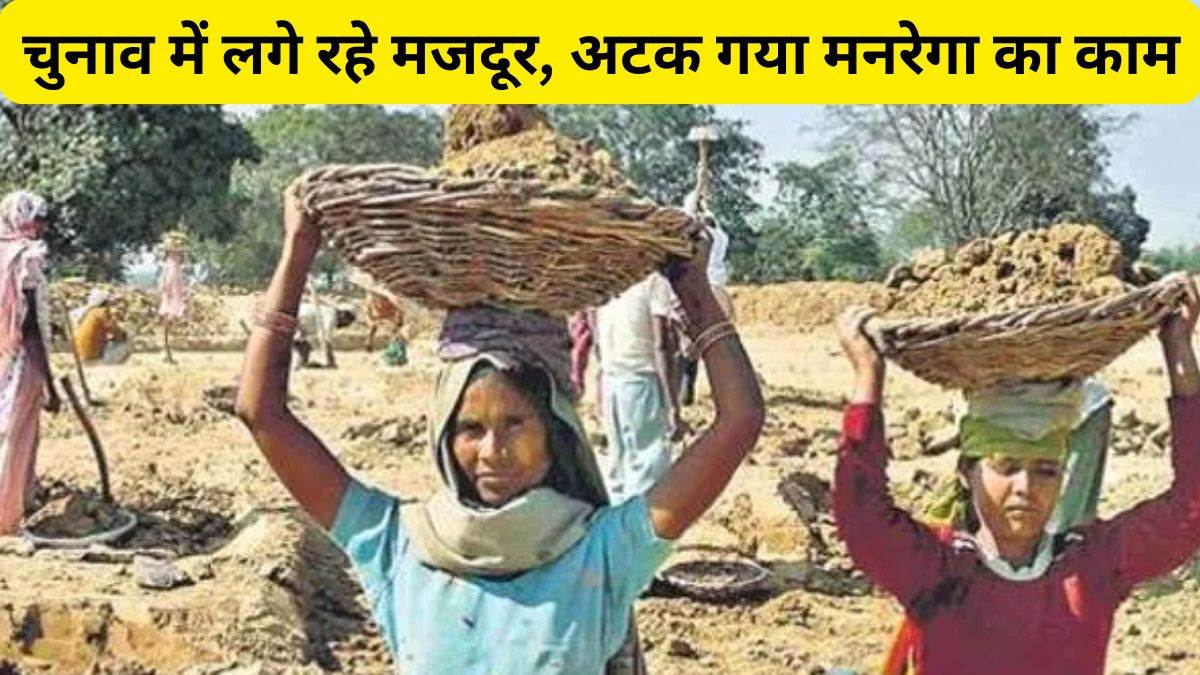 CG Local Body Election 2025: कामकाज छोड़ चुनाव प्रचार में लग गए थे मजदूर, अटक गए मनरेगा के प्रोजेक्ट