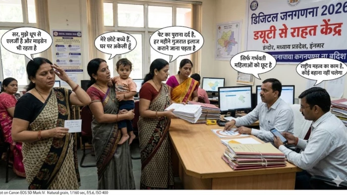 जनगणना ड्यूटी से बचने के लिए महिला शिक्षकों ने खोला बहानों का पिटारा, प्रशासन बोला- 'तर्क नहीं चलेगा'