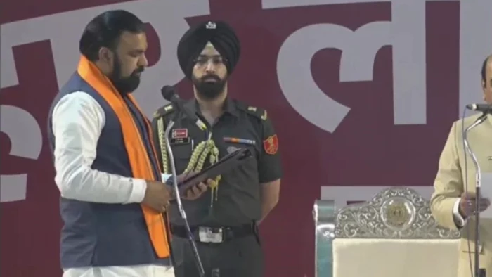 बिहार में पहली बार बनी BJP सरकार, सम्राट चौधरी ने मुख्यमंत्री पद की ली शपथ; जदयू कोटे से 2 डिप्टी सीएम बने