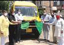 Jabalpur News: School bus converted into ambulance for Corona patients