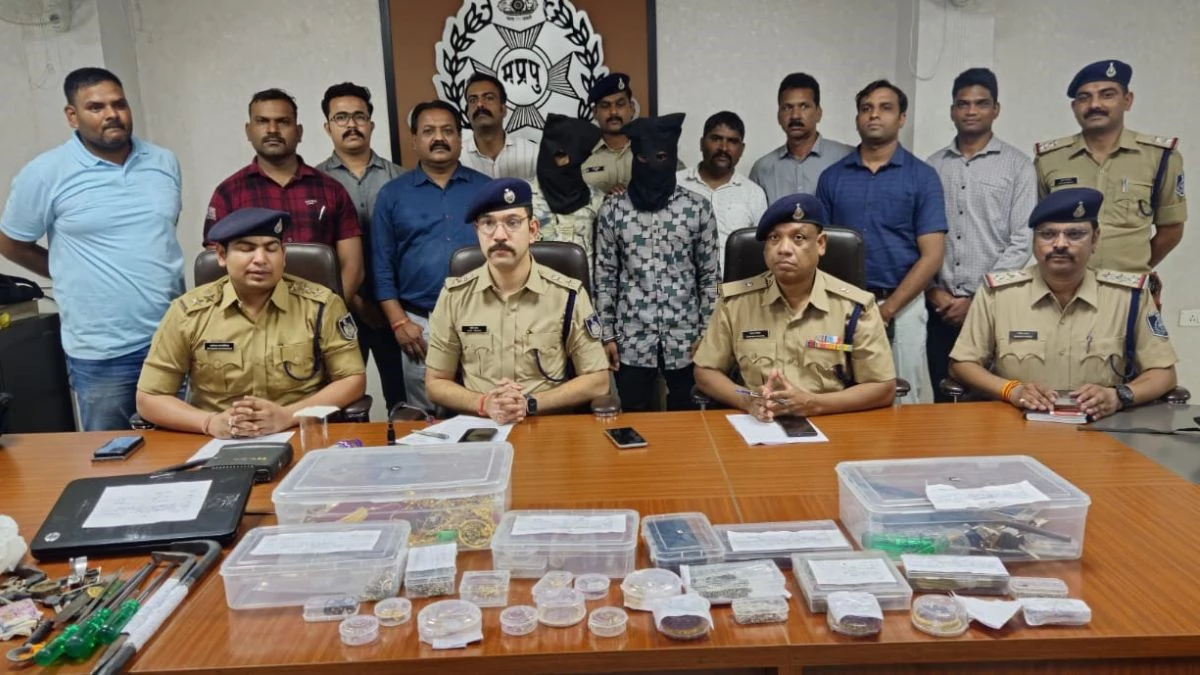 In Ratlam, the youth of Rajasthan had committed thefts, goods worth 53 lakhs seized; Two thieves arrested