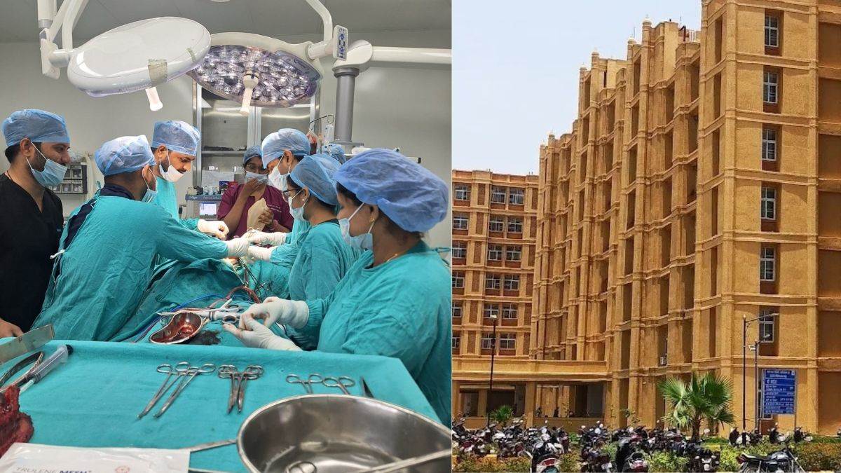 5 घंटे चले ऑपरेशन में पसलियों से निकाला 2 किलो का सरकोमा ट्यूमर, ग्वालियर के जीआरएमसी के सर्जरी विभाग को मिली सफलता