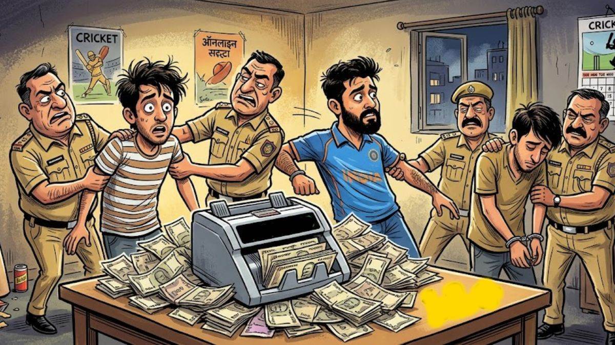 गोवा से संचालित हो रहा था ऑनलाइन क्रिकेट सट्टा, रायगढ़ पुलिस ने रायपुर के तीन आरोपितों को पकड़ा