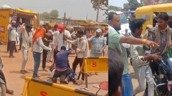 एसपी की चेतावनी के बाद भी नहीं रुकी रीवा में गुंडागर्दी, देवतालाब मंदिर में पार्किंग माफिया ने श्रद्धालुओं को पीटा