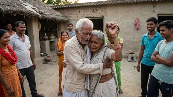 शादी के छह महीने बाद छोड़ गई पत्नी, 48 साल बाद वापस लौटी... देखते ही भावुक होकर रो पड़ा पति