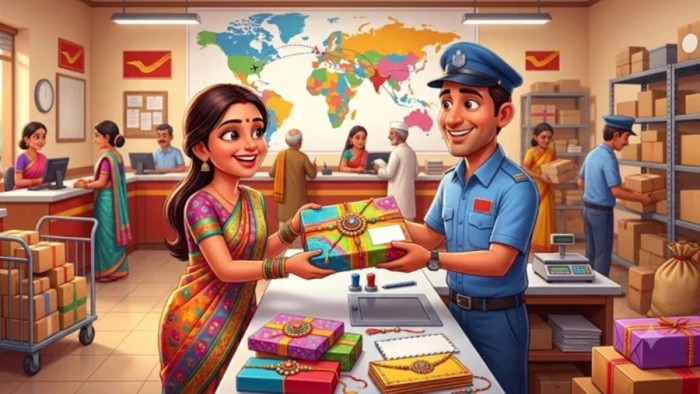 वाटरप्रूफ लिफाफे में सुरक्षित पहुंचेगी राखी, स्पीड पोस्ट पर मिलेगी 10 प्रतिशत की छूट