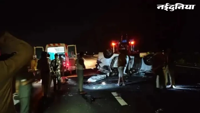 रतलाम में खाटूश्याम दर्शन को जा रहा परिवार हादसे का शिकार, 4 की मौत और 3 साल के बच्चे समेत 5 गंभीर