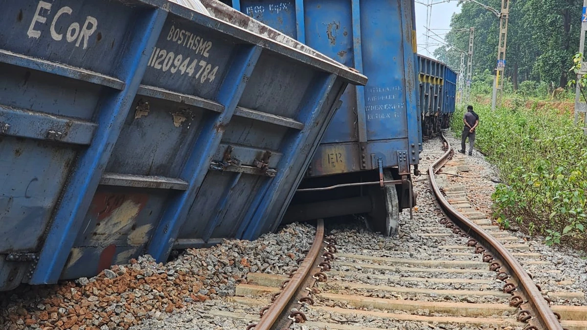 छत्‍तीसगढ़ के जगदलपुर के पास मालगाड़ी दुर्घटना, आमागुड़ा स्टेशन पर दो वैगन पटरी से उतरे
