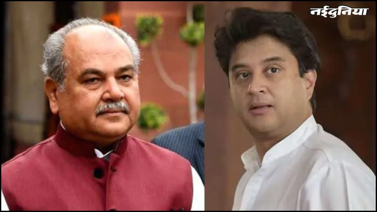 ग्वालियर-चंबल में राजनीतिक वर्चस्व के लिए घमासान तेज, सिंधिया ने नरेंद्र सिंह तोमर पर किया कटाक्ष, जानें क्या कहा
