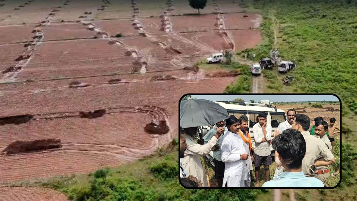 ग्वालियर: 100 बीघा वन भूमि मुक्त कराने पहुंची टीम, मशीनों के आगे लेटीं...