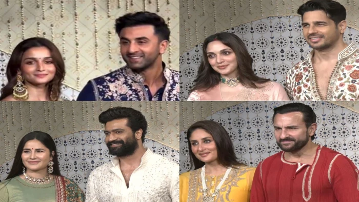 PHOTOS: अंबानी परिवार के गणेश चतुर्थी उत्सव में एंटीलिया में लगा बॉलीवुड स्टार्स का जमघट