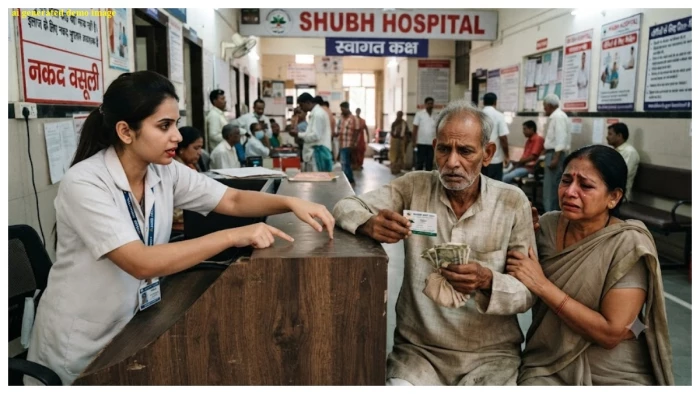 आयुष्मान भारत योजना के नाम पर दोहरी लूट, बिलासपुर के अस्पतालों में कार्ड से फर्जीवाड़ा, नकद वसूली जारी